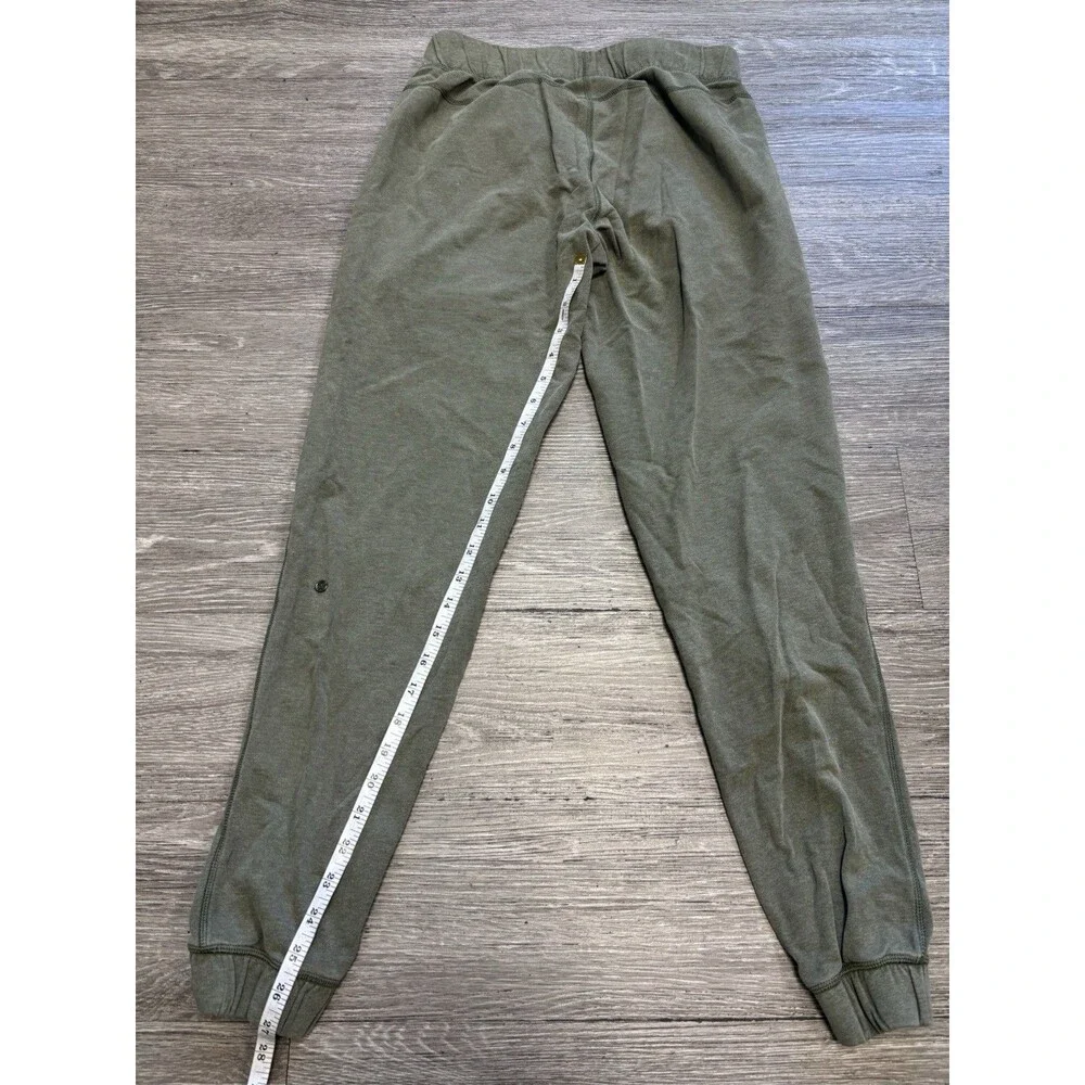 Lululemon Women's Softstreme Relaxed Fit Sweatpants Olive Green Size 4 - Picture 7 of 8
